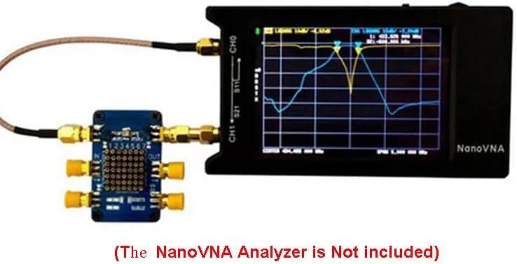 imageSeesii NanoVNA Vector Network Analyzer Test Board Kit for NanoVNA NanoVNAF NanoVNAH NanoVNAH4 Network Analysis Test Board Demo Board