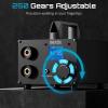 SEESII Capacitor Spot Welder: Battery Spot Welder with 3000F Capacitor, 250 Gear Adjustable, 1.8” LCD Display, Spot Welding for 0.1-0.3mm Nickel Strip, for Battery Pack Making/Repair
