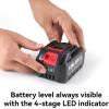SEESII Upgraded 1PCS 21V 4000mAh Replacement Battery, Compatible with SEESII Tools, Impact Wrench, Mini Chainsaw