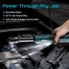 Seesii Extended Cordless Electric Ratchet Wrench 3/8″, 40 Ft-lbs Torque, 6″ Long Neck, 220RPM, 2 Pack 2.0Ah Battery, Fast Charger, 1/4 Drive Adapter, 7 Sockets, for Car Repair, DIY