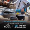 Seesii Innovative 2-in-1 Grease Gun: High-Efficiency 5.3 oz/min 12,000 PSI Electric Grease Gun Kit with 2 * 2.0AH Batteries and Charger, Easy-to-Use for Farmers, Equipment Operators & Owners