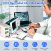Seesii LibreVNA 2.0 100kHz-6GHz Vector Network Analyzer, NanoVNA Antenna Analyzer USB Based Full 2-Port with External Reference Input/Output,6-Layer PCB Design Measure Full S-Parameters(2022 Version)