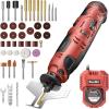 Cordless Chainsaw Sharpener[2024 Upgrated],Seesii 41pcs Battery Powered Chainsaw Sharpen Kit w/ 3 Size TITANIUM PLATED Chain saw Files,6 Speed Adjustable,Multi-Function Electric Blade Sharpening Wheel