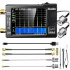 Portable TinySA Spectrum Analyzer,SEESII Upgraded V0.3.1 Handheld Tiny Frequency Analyzer 100kHz to 960MHz MF/HF/VHF UHF Input,Signal Generator with 2.8 inch Touch Screen with ESD Protect Function(With Antenna Cable)