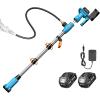 SEESII Cordless Stick Water Transfer Pump, with 4000mAh 21V Battery & Charger, 720GPH, 32FT Head, Handheld Portable Utility Sump Pump Kit with 3/4″ Outlet for Pool/Garden/Pond/RV/Boat Draining(Upgraded Pump with 2×4.0Ah Battery)