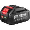 SEESII Upgraded 1PCS 21V 4000mAh Replacement Battery, Compatible with SEESII Tools, Impact Wrench, Mini Chainsaw