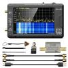 SeeSii TinySA Ultra Spectrum Analyzer with ZK06-20dB Low Noise Amplifier, 4.0 Inch 100kHz to 5.3GHz Handheld Tiny Frequency Analyzer with 32Gb Card,100kHz to 800MHz MF/HF/VHF UHF Input(Model:TinySA ULTRA+ ZS406 with 21dB LNA)