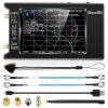 Upgraded NanoVNA 50kHz-6.3GHz Vector Network Analyzer, Seesii 4 inch Antenna Analyzer with MicroSD Slot, Support Data Storage,Measure S Parameters HF VHF UHF SWR Phase Delay Smith Chart(4.0 inch)
