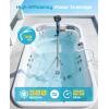 SeeSii Cordless Stick Water Transfer Pump with Tripod Stand Hands-free, Portable Electric Water Pump 720GPH & 2 x 4.0Ah Batteries, 32FT Lift for Pool Draining Boat Bilge Garden Rain Barrel Basement