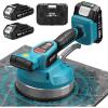 SEESII Tile Vibration Tool 160mm: Vibration Leveling Machine 10-Hours Long Lasting, Tile Vibrator With 12 Speeds For Laying Floor Wall Larger Tiles(6″X6″ – 48″X48″), Tile Installers DIYer (KP-160B)(160mm)