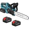 Seesii Mini Chainsaw Cordless 12-inch: 2× 4.0Ah Battery, Brushless Motor 3800 RPM, Auto Oiler Electric Chainsaw – Perfect Gifts for Men Dad Husband Father Tree Cutting