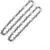 SEESII 12 Inch Chainsaw Chain Replacement – 2 Pack 12” Chainsaw Saw Chains for Cordless Electric Chainsaw,0932″ Gauge, 3/8″ LP Pitch, 44 Drive Links