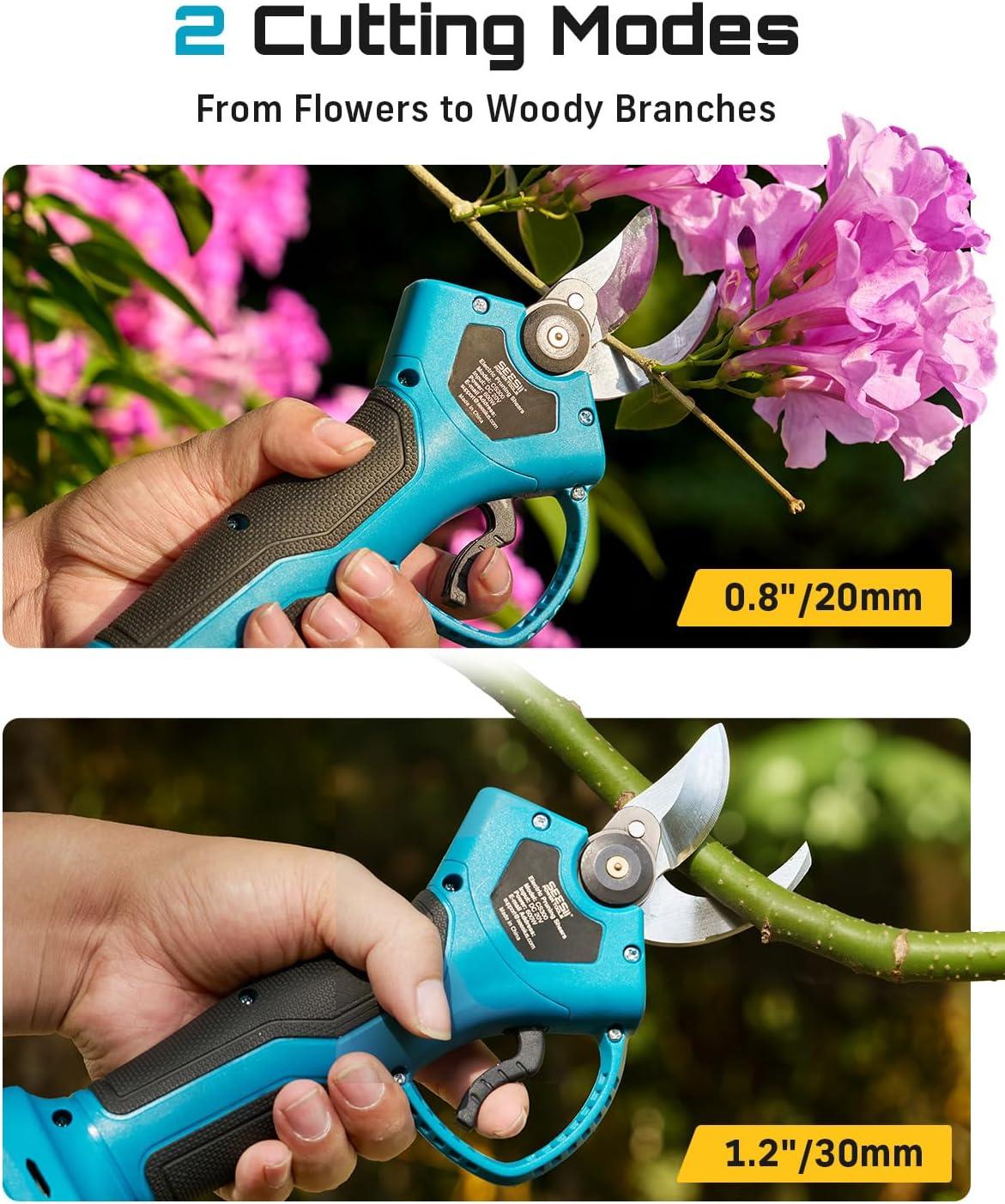 image:imageSEESII Electric Pruning Shears 40V 16Inch Cordless Chainsaw