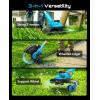 Seesii 13″ Electric Weed Wacker & SEESII 40V 16-Inch Cordless Chainsaw