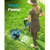 Seesii 13″ Electric Weed Wacker & SEESII 40V 16-Inch Cordless Chainsaw