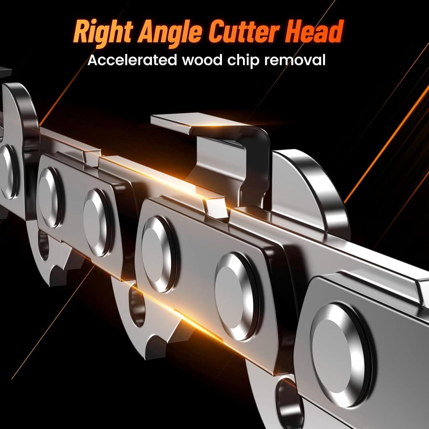 image:imageSEESII 2in1 Electric Pole Saws with 3 Pack Chain Saw Chains
