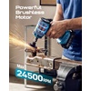 SEESII Flagship 8-Inch Cordless Mini Chainsaw+ SEESII Cordless Right Angle Die Grinder Kit 1/4″