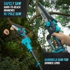 Seesii PS810 2-IN-1 Cordless Pole Saw & Mini Chainsaw & 3 Pack Chain Saw Chains