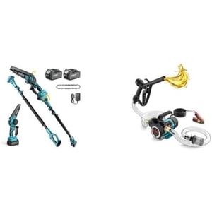 SEESII 2-in-1 Electric Pole Saws + SEESII Diesel Transfer Pump 12V